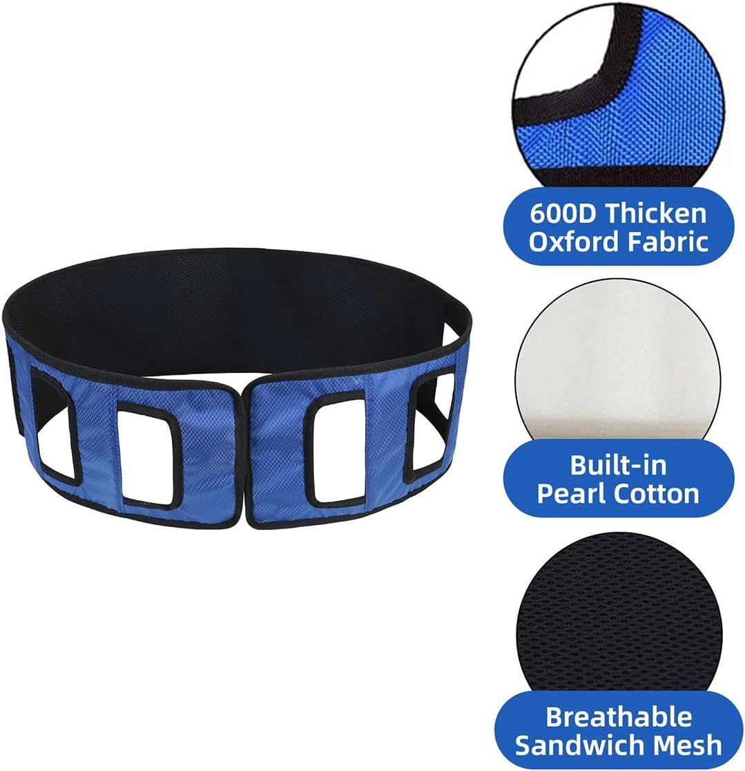 Bed Transfer Sling Positioning Bed Pad for Elderly Bedridden Patient, Padded Lifting Aids with Multiple Handles â image 5