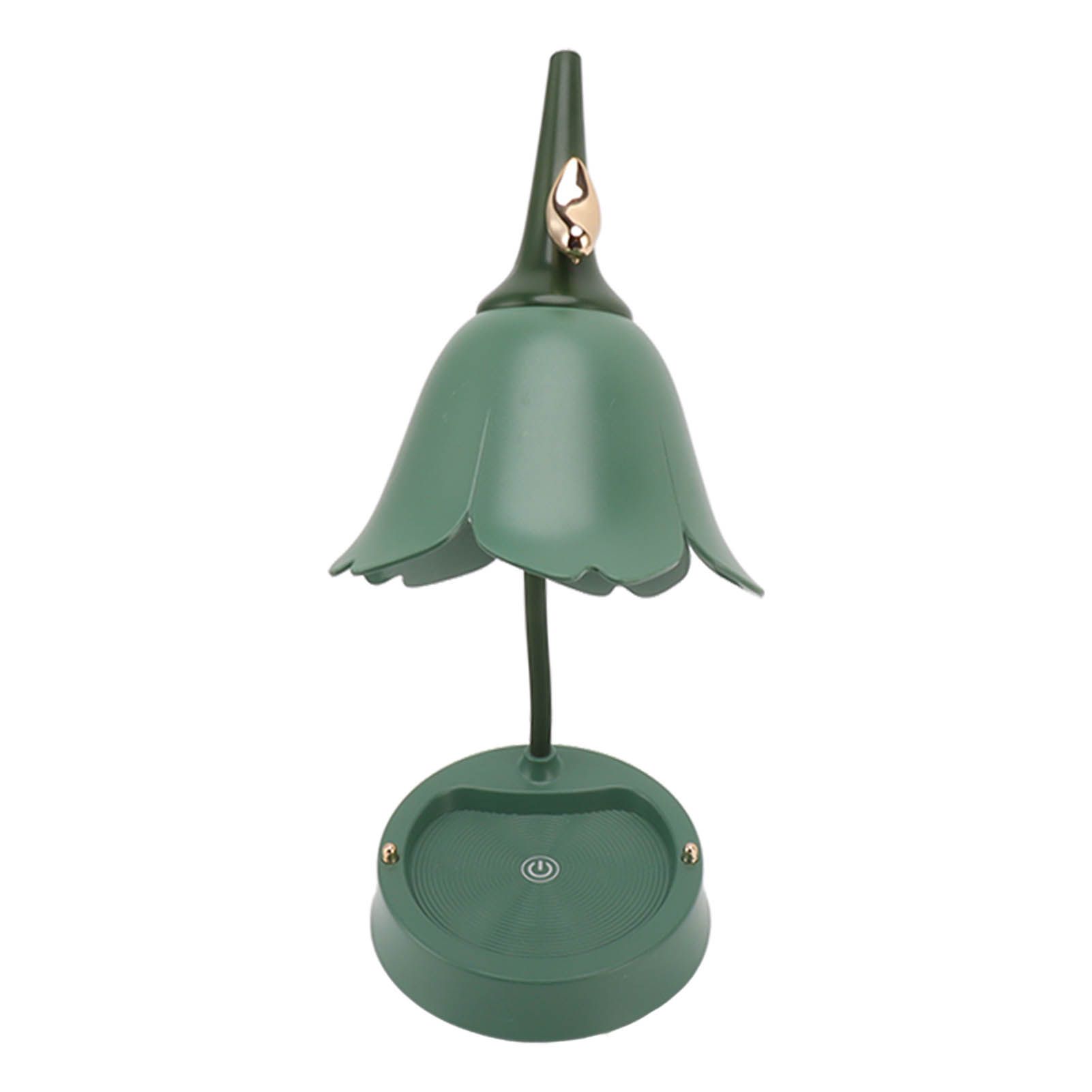 3W LED Touch Desk Lamp 3 Gear Dimmable Foldable Petal Shape Desktop Table Light USB 5V Green โ image 5