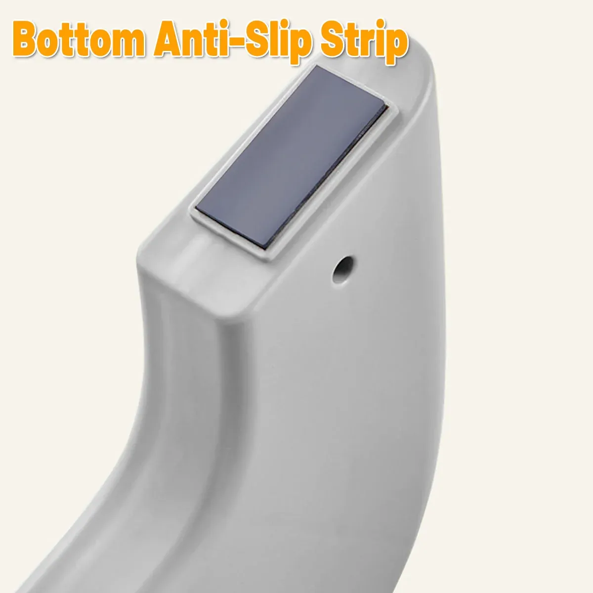Foot Rest Stool Office Under Desk Fold Footrest Massage Cushion Grey โ image 6