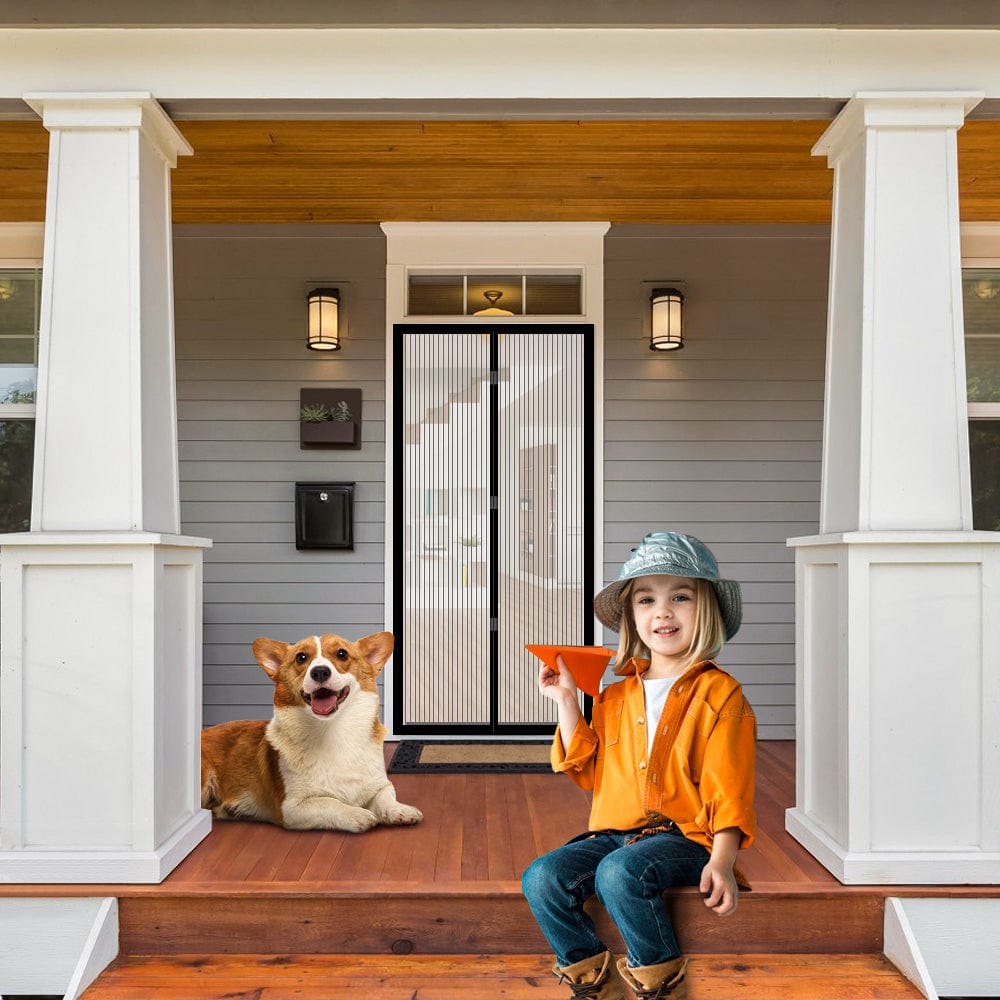 2x Instant Fly Screen, Mosquito, Insect, and Bug Free Curtain — image 4
