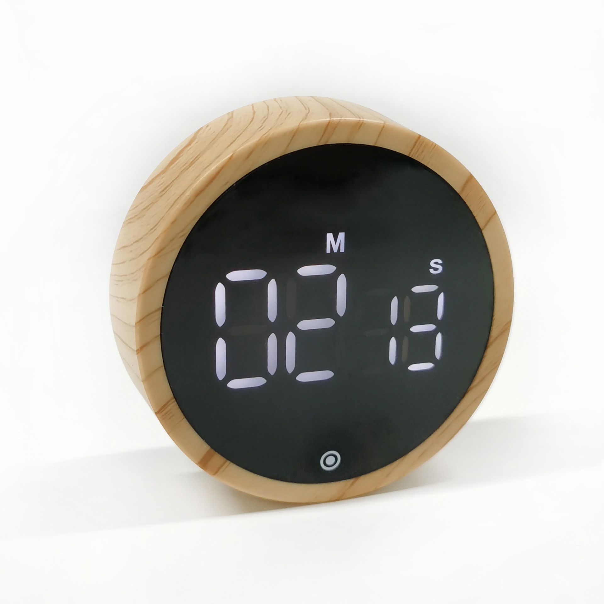 Digital Kitchen Timer - Magnetic Countdown Countup Timer, Easy for Cooking and for Seniors and Kids to Use(light wood grain color) — image 2