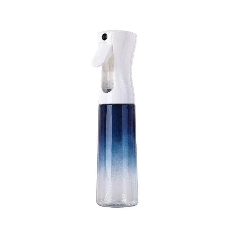 Hair Water Spray Bottle Empty- Continuous Mister Sprayer Ultra Fine Mist Bottle - Blue
