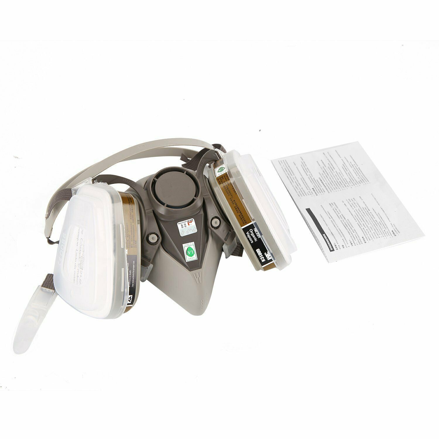 7 IN 1 Gas Mask Full Face Respirator Paint Spray Chemical Facepiece Reusable AU — image 6