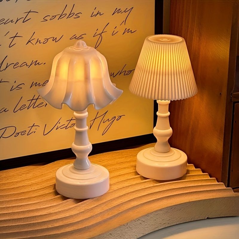 Mini Faux Candle Table Lamp, Street Lamp Shaped Night Light, Creative Desktop Ornament for Home Decoration โ image 5