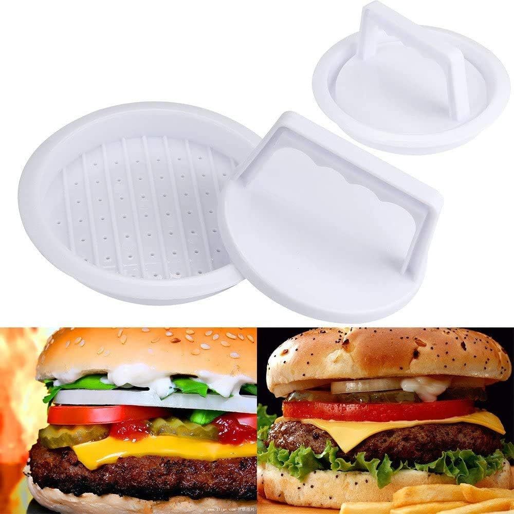 Meat Burger Maker Mold Hamburger Press Burger Household Kitchen Tools Tray Mold Decoration Kitchen Accessories — image 4