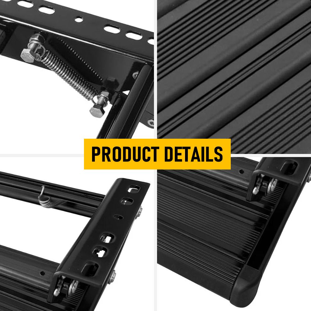 Heavy Duty Pull-Out Caravan Step, Folding Aluminium RV Step(57x55x17cm) — image 6
