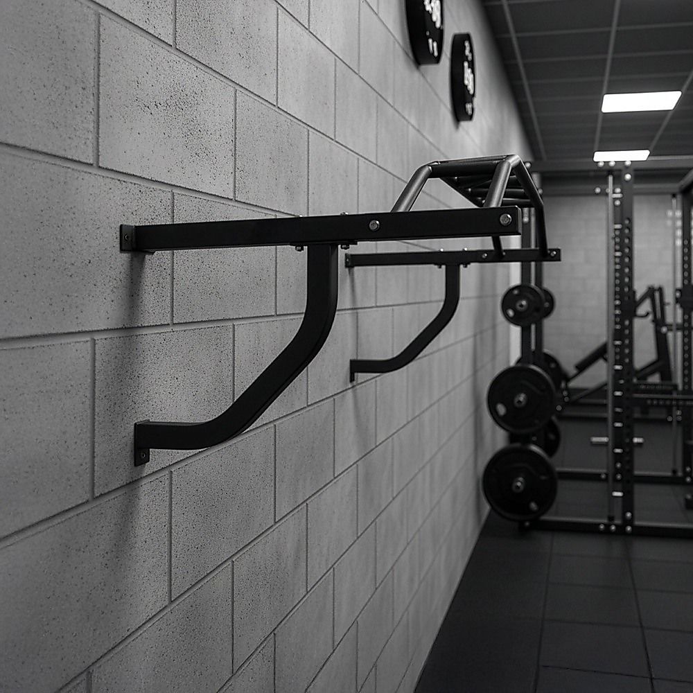 Wall Mounted Multi Grip Chin Up Bar – Heavy Duty Pull Up Station for Upper Body Training — image 3