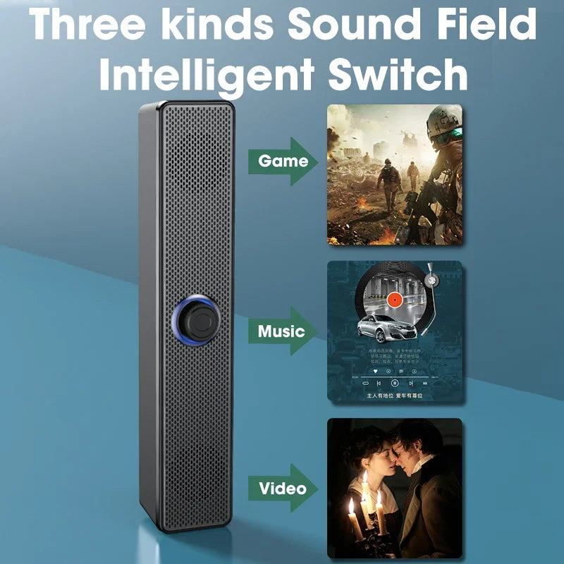 NNEOBA PC Soundbar Wired Speaker — image 4