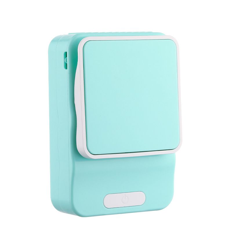 USB rechargeable handheld fan, mini waist fan with a maximum working time of 6 hours