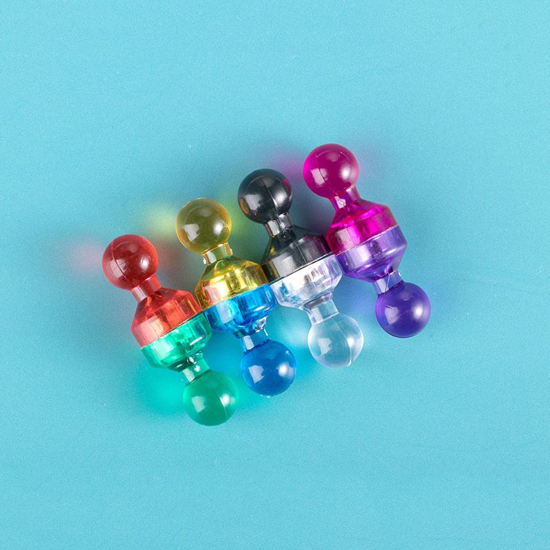 48 Pcs Strong Magnets for Whiteboard, Multicolour Fridge Magnets for Classroom, Small Round Decorative Magnets for Refrigerator