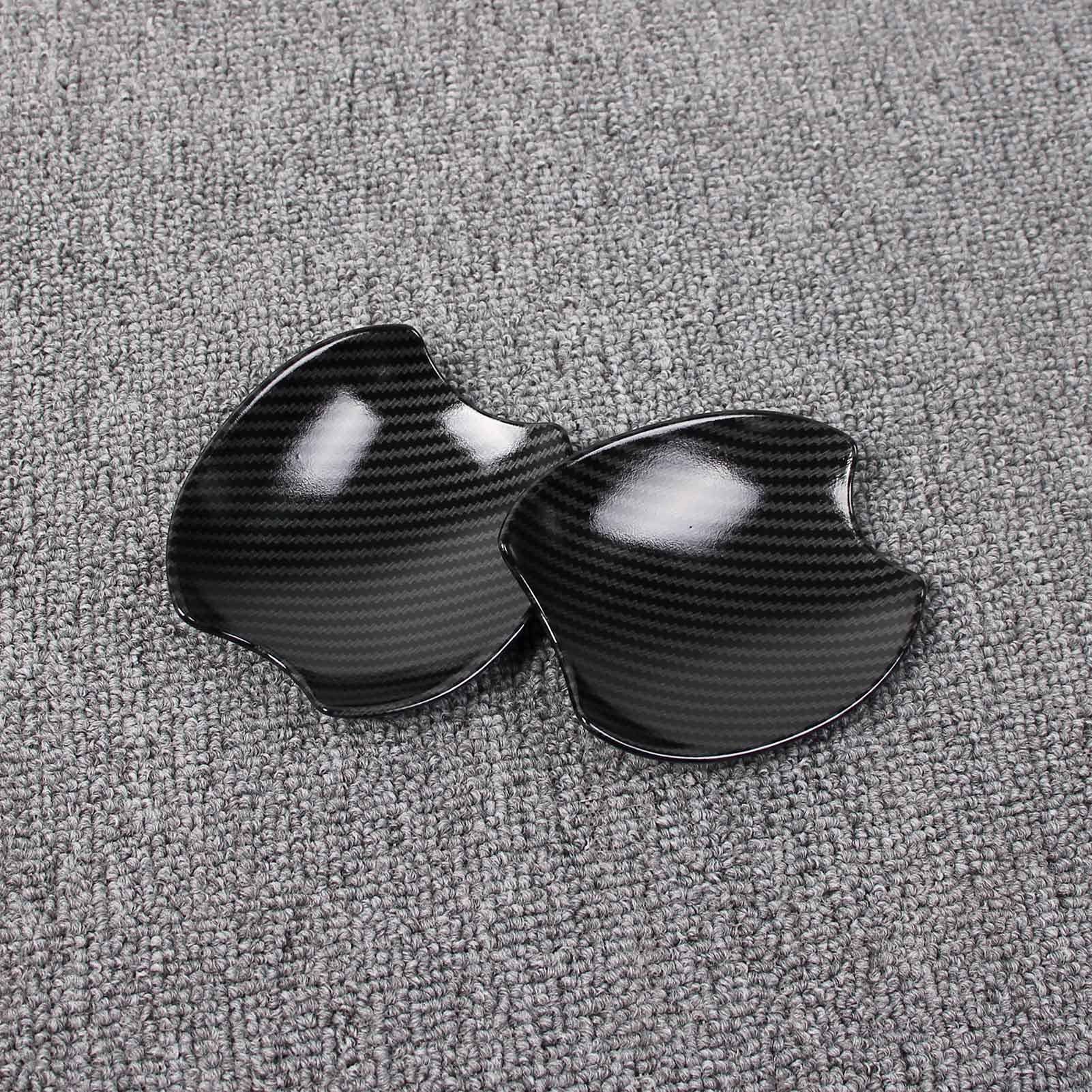 4pcs Door handle bowl cover cavity decoration piece, embedded lock buckle decoration handle decoration door handle cover — image 4