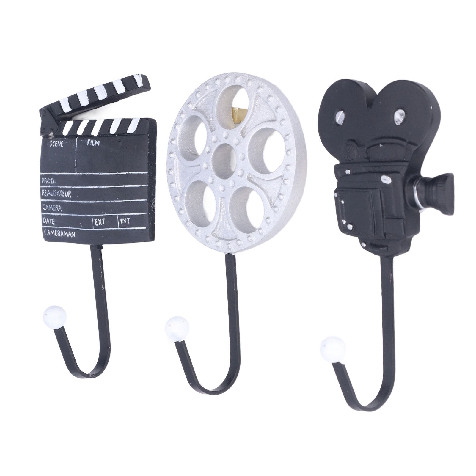 Vintage Movie Style Wall Hooks Modern Decorative Hangers for Hanging Keys Clothes Coats Bags — image 6