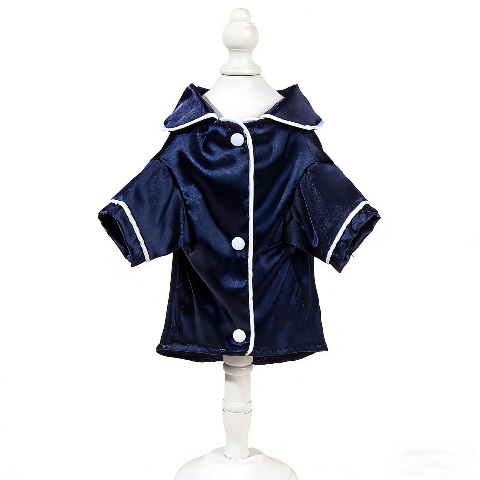 Blue Pet Pyjamas S Size- Lightweight Acrylic Dog and Cat Sleepwear, Compact Indoor Loungewear for Small Pets, Spring and Summer Pet Clothing — image 2