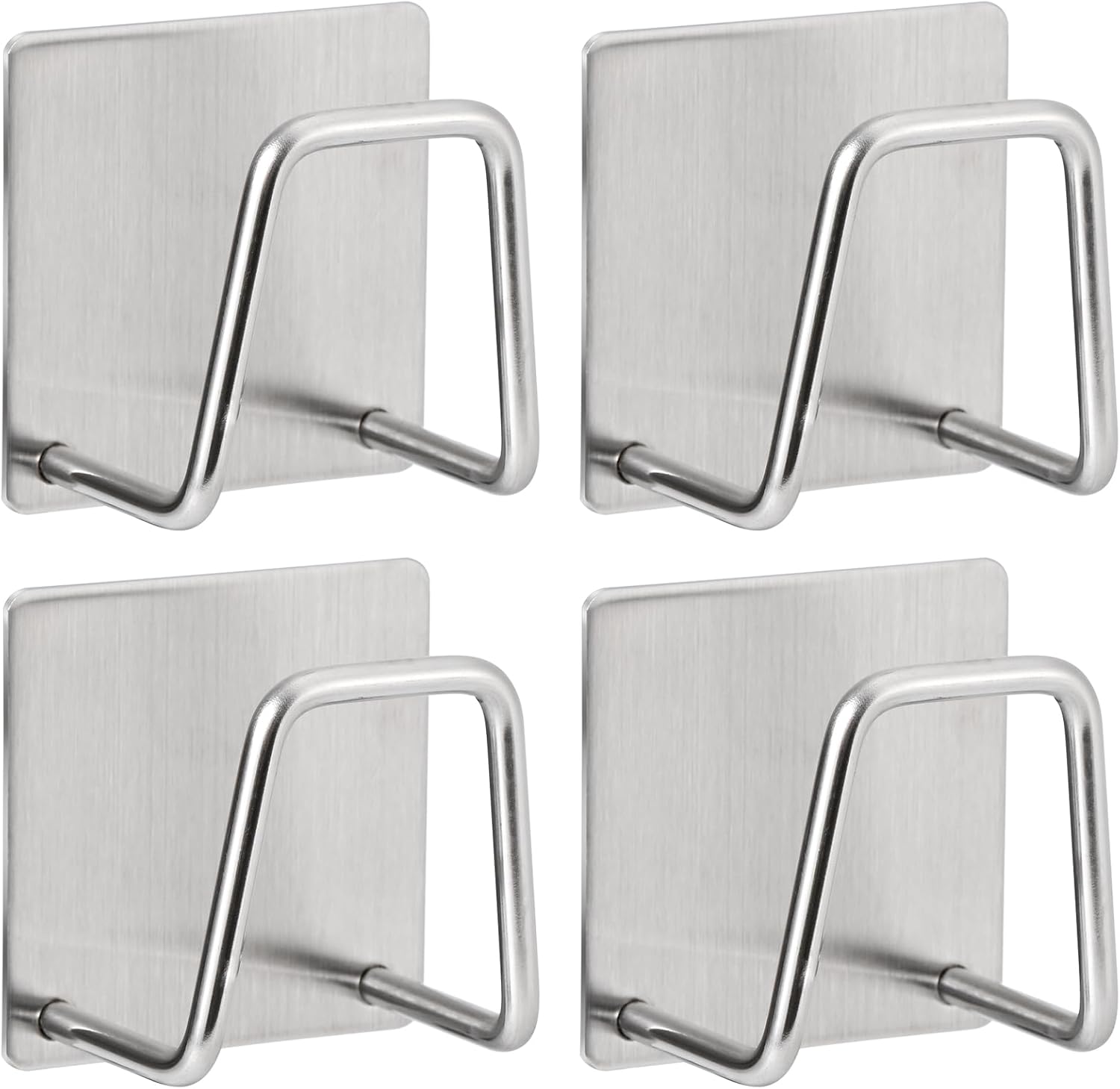 Storage Rack - Sponge Rack - Self-Adhesive - Waterproof - Stainless Steel Sponge Rack for the Sink - Sink Organizer - Dishcloth Holder - Suitable for Smooth