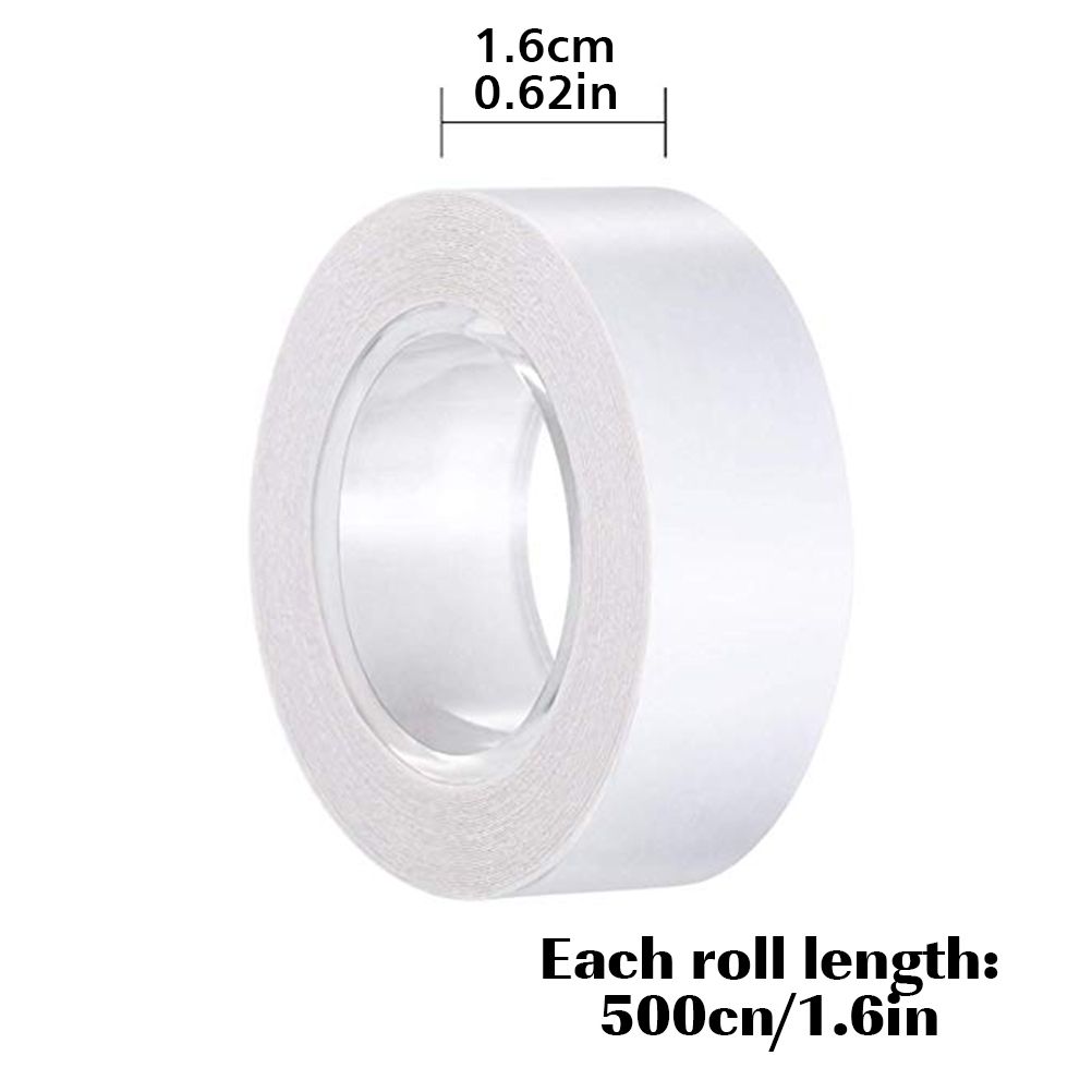 5M Transparent Double Sided Clothing Tape Invisible Nonslip Fixed Sticker โ image 2