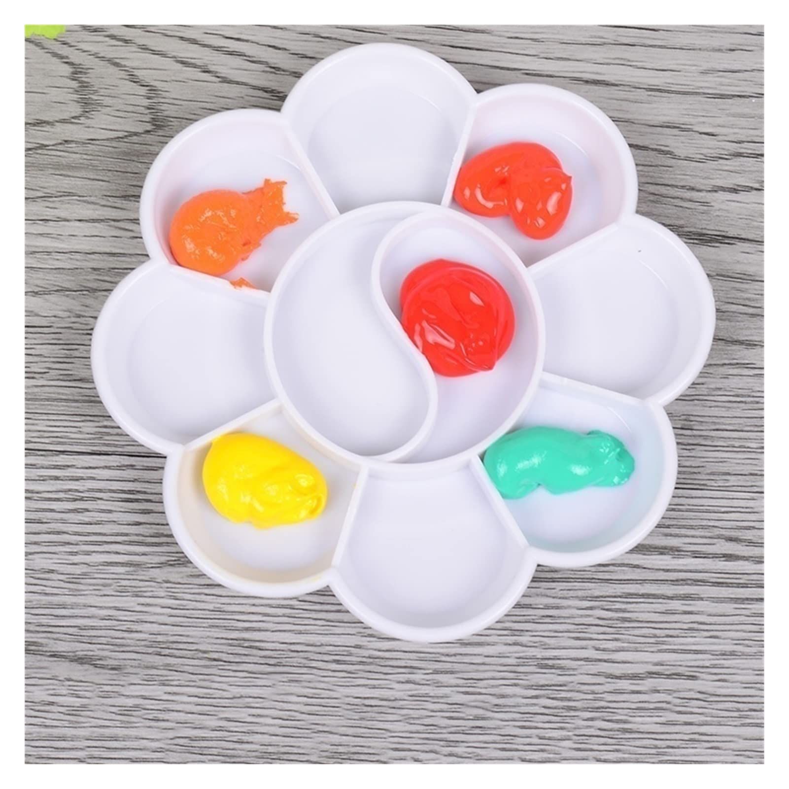 Children's painting art pigment multifunctional color matching plum blossom color palette, children's watercolor graffiti โ image 5