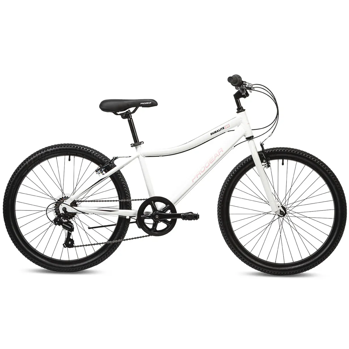 Progear DuraLite 24" Girls 7 Speed Bike - Pearl White โ image 2