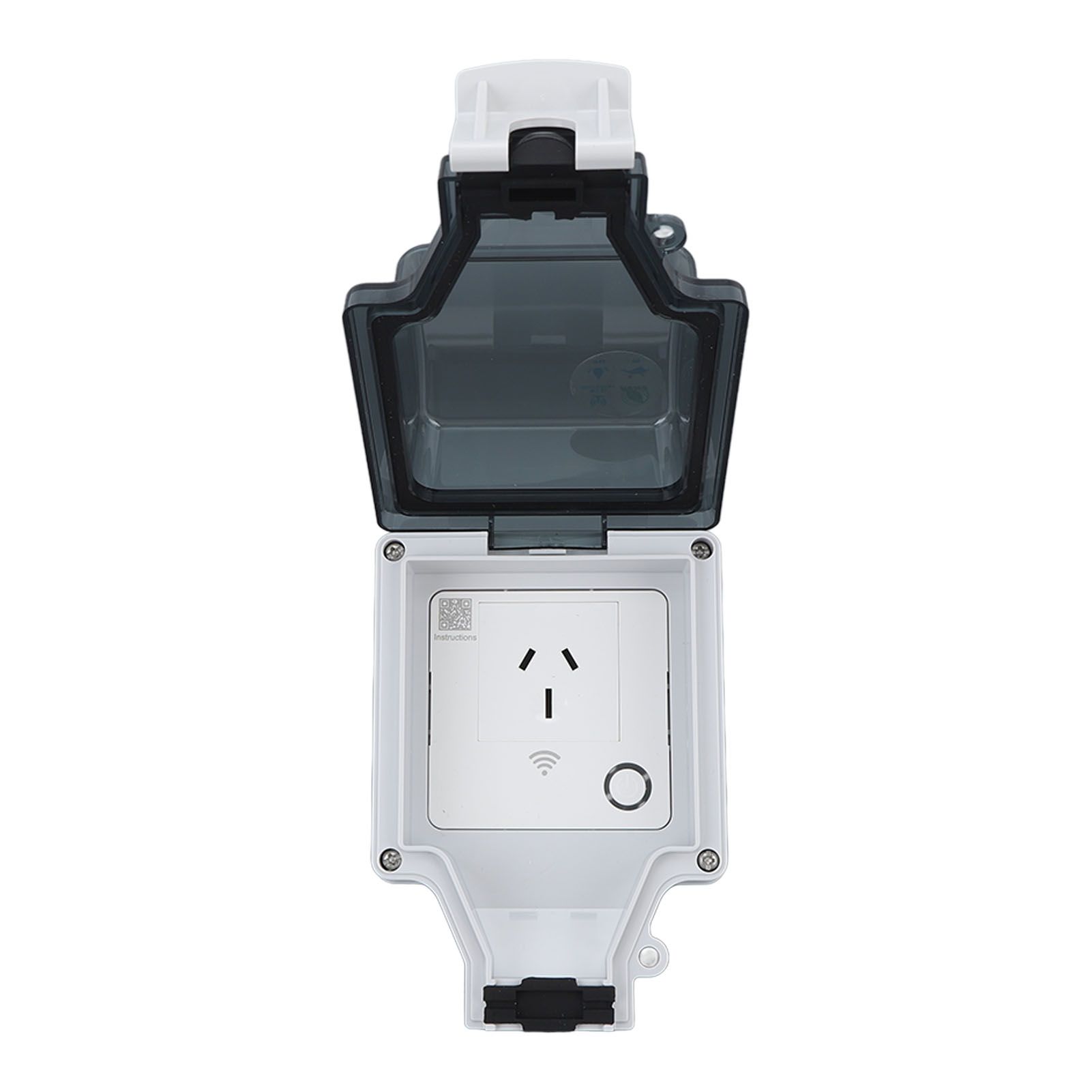 WiFi Intelligent Socket Type 86 IP66 Outdoor Waterproof Wifi Smart Power Outlets APP Control 15A