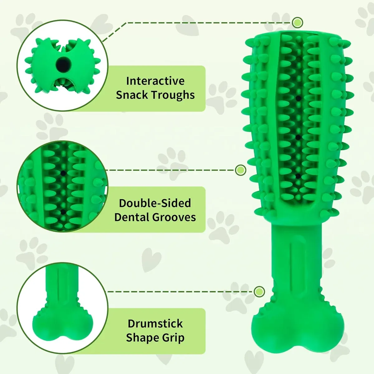 Pet Teething Sticks Dog Chew Toys Teeth Cleaning for Small Dogs Home Daily Use — image 5
