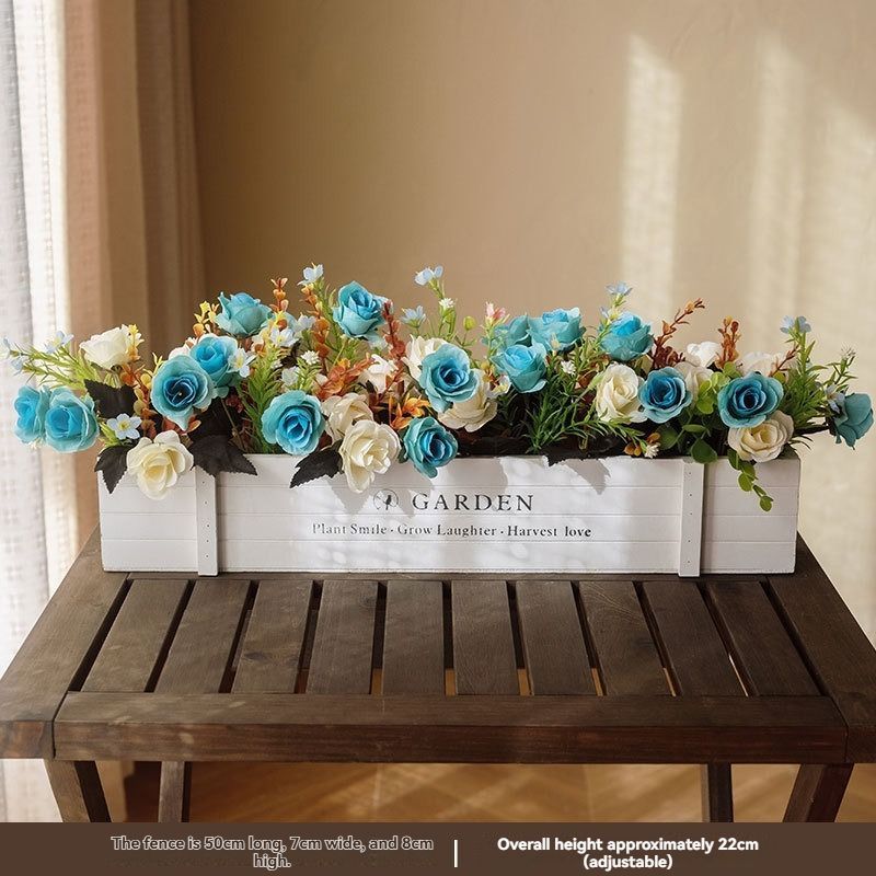 faux potted plant, sunflower, wooden box, home decor, Australia, living room decoration, tabletop decoration, no maintenance plant, realistic artificial