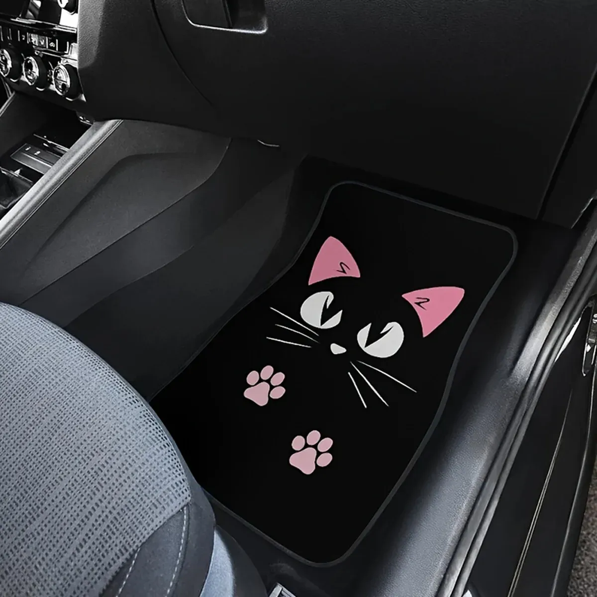 4pc Car Floor Mats Anti-Slip Waterproof Universal Fit Easy Clean — image 5