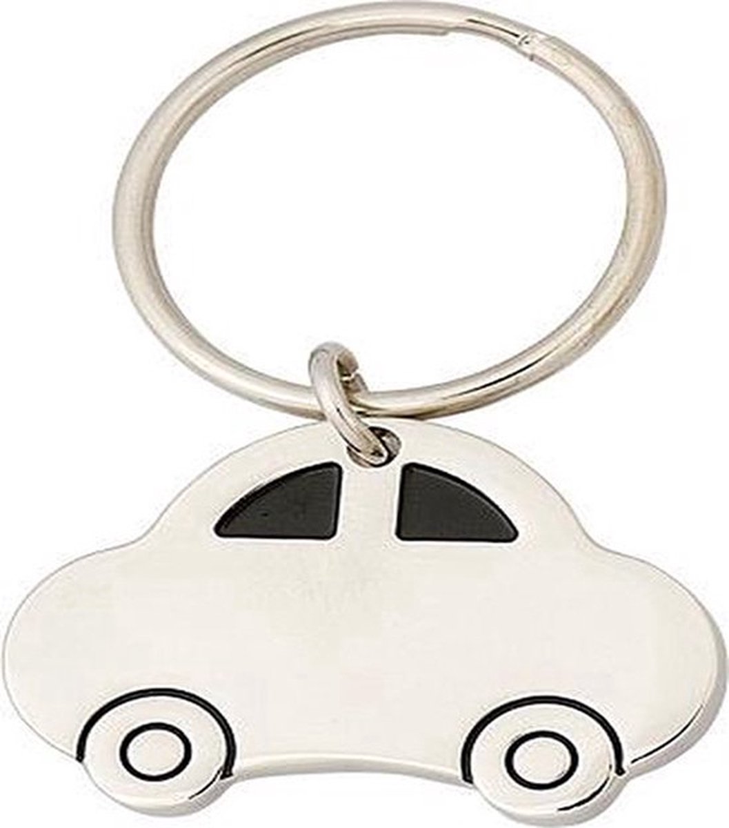 Car Keychain | 4 x 2.8 CM | Metal | Silver — image 5