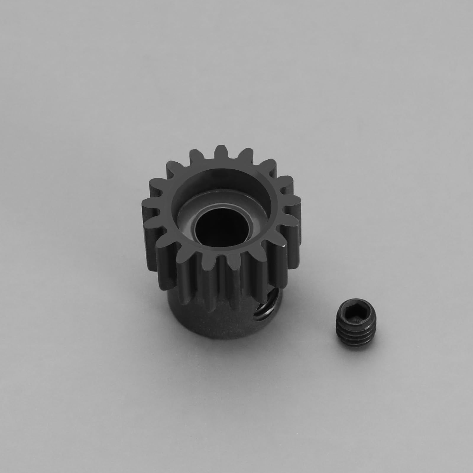 Metal motor gear compatible, threaded metal 19T motor gear remote control car accessories with wheel rail sleeve wheels — image 5