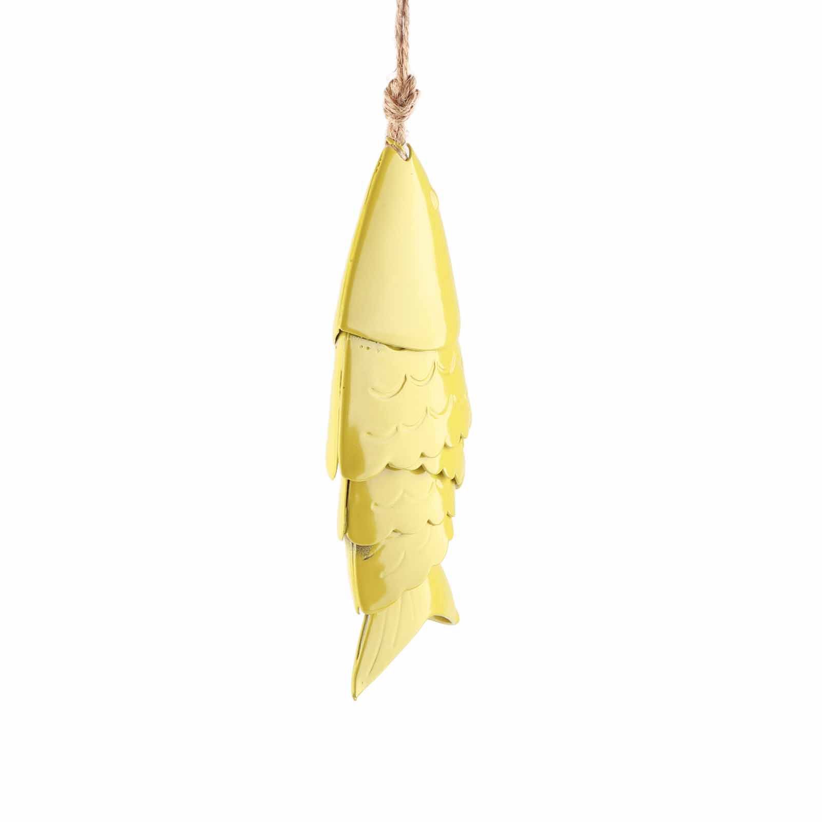 Colorful Koi Fish Wind Chimes Metal Crafts Outdoor Eaves Hanging Decorations Fish Wind Chime — image 2
