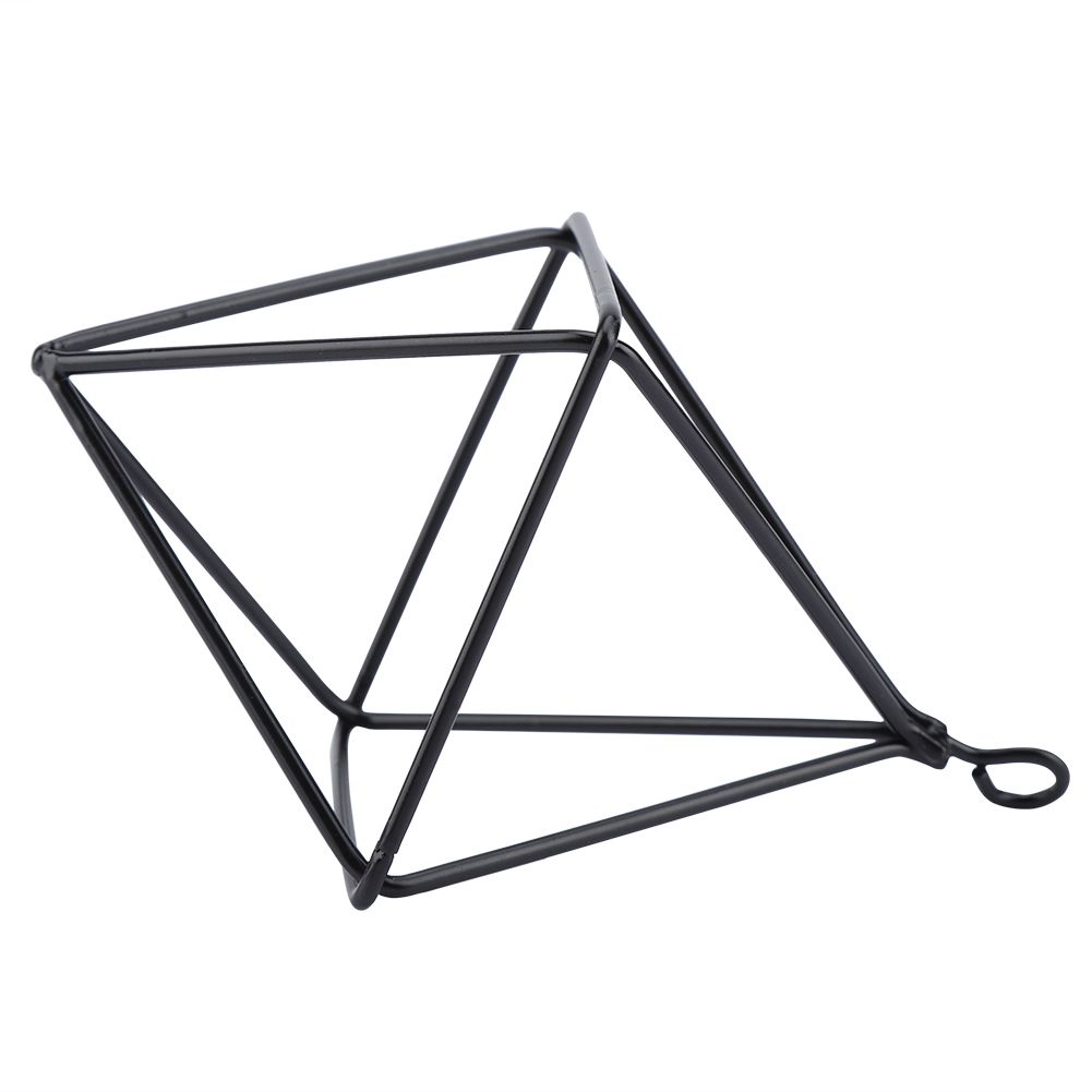 Geometric Air Pants Holder Fashionable Flowers Bromeliads Hanging Rack Home Decor Black โ image 5
