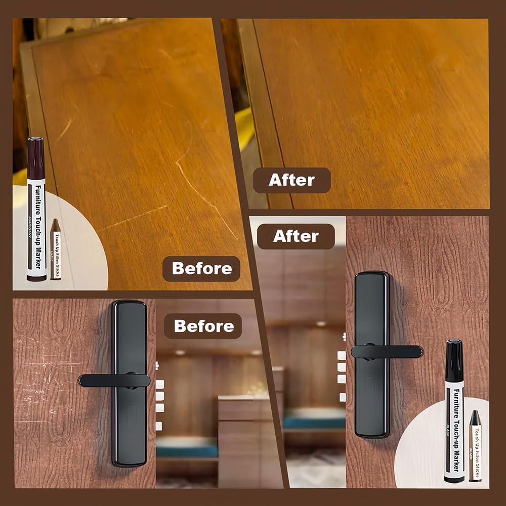 Wooden urniture loor Scratch Repair Markers and Wax Sticks or Stains, Scratches, Wood loors, Tables, Desks, Carpenters, Bedposts, Touch Ups, and Cover Ups (Set — image 4