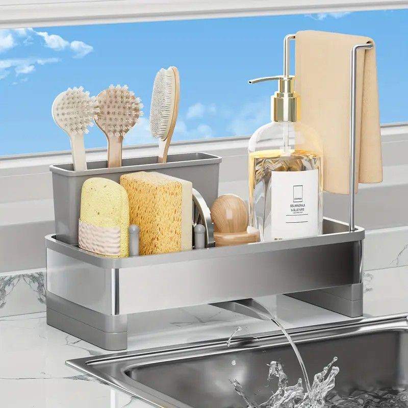Portable Folding Sink: Space-Saving Storage, Multi-Use for Kitchen, Balcony, and Outdoors — image 2