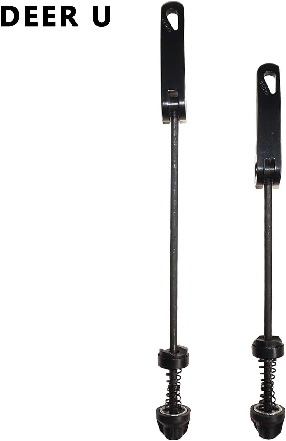 Road Mountain Bicycle MTB Wheel Hub Front and Rear Skewers Quick Release Clip Bolt Lever Axle QR 145/180 mm, a Pair โ image 5