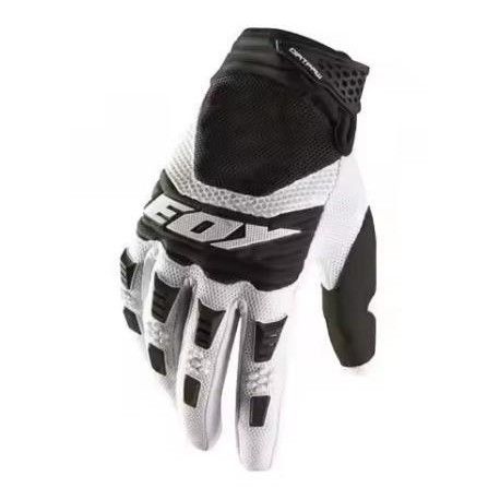 Lohas Nylon Bicycle Gloves Long Style Wear Resistant Red M — image 3