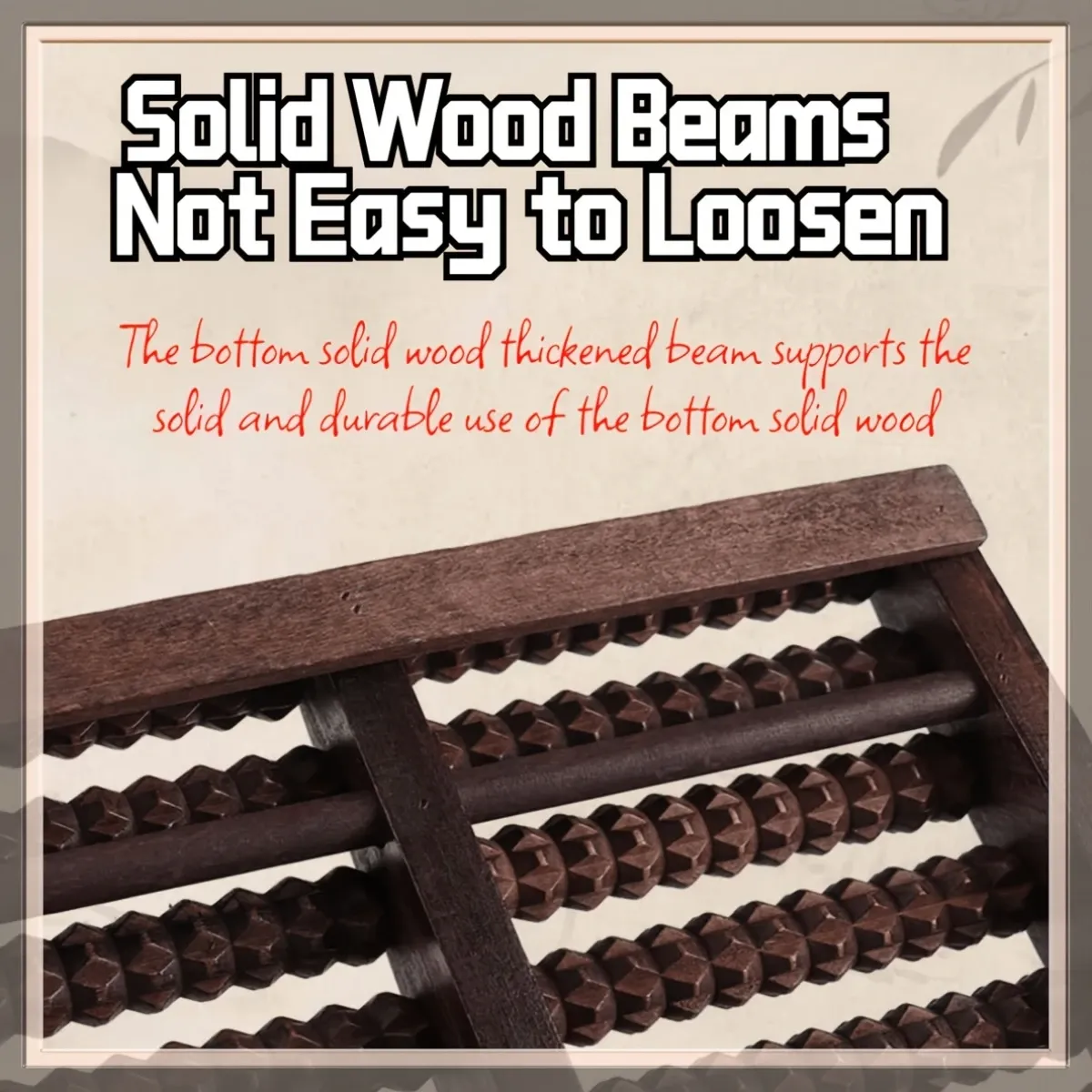 "Better Than Acupressure! The Solid Wood Foot Roller Families Love, Relieves Pain All Day Long" โ image 2