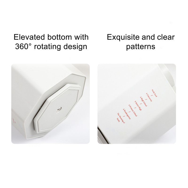 1pc 360-Degree Spinning Organizers, Desktop Storage Stationery Supplies, for Office, School, Art Supply, Kids — image 3