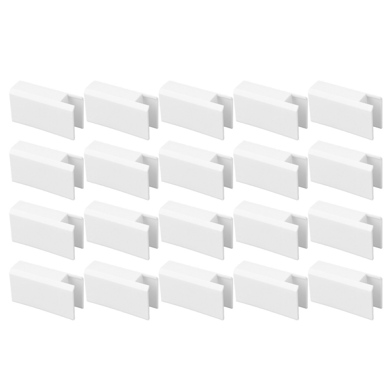 20Pcs Sliding Door Window Lock Stop Block Plastic Limit Safe Non Collision Accessories Long โ image 4