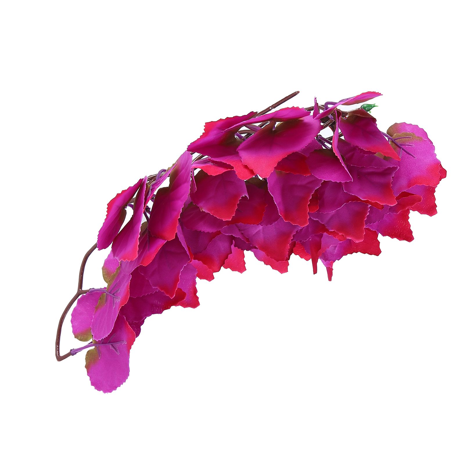 Artificial Reptile Plants Lifelike Plastic Plant Hanging Leaves Decoration with Suction Cup for Reptiles Terrarium Fish TankT-1034J1 โ image 6