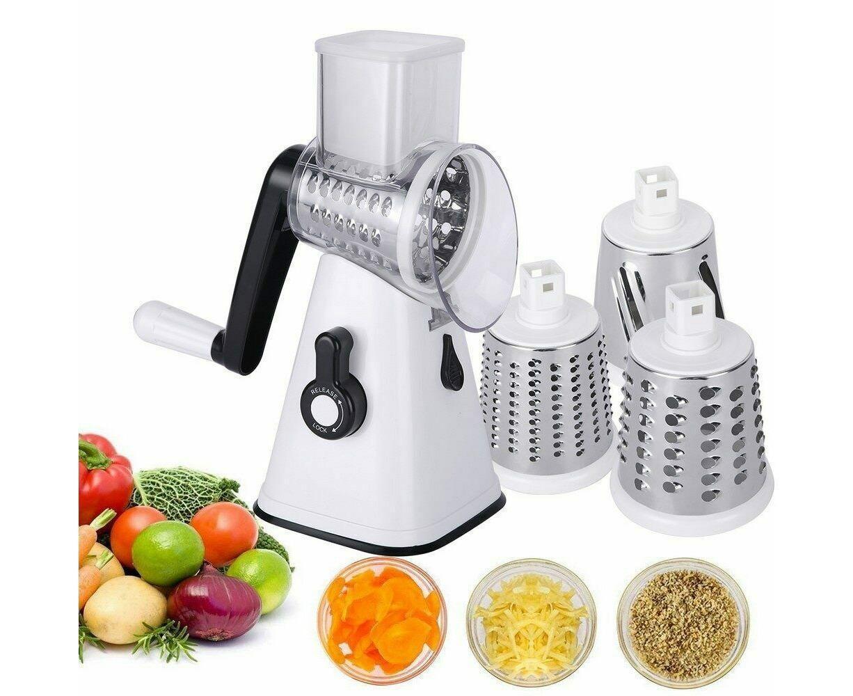 3-in-1 Vegetable Slicer Shredder Grater for Potato Onion Cucumber Carrot Chopper โ image 4