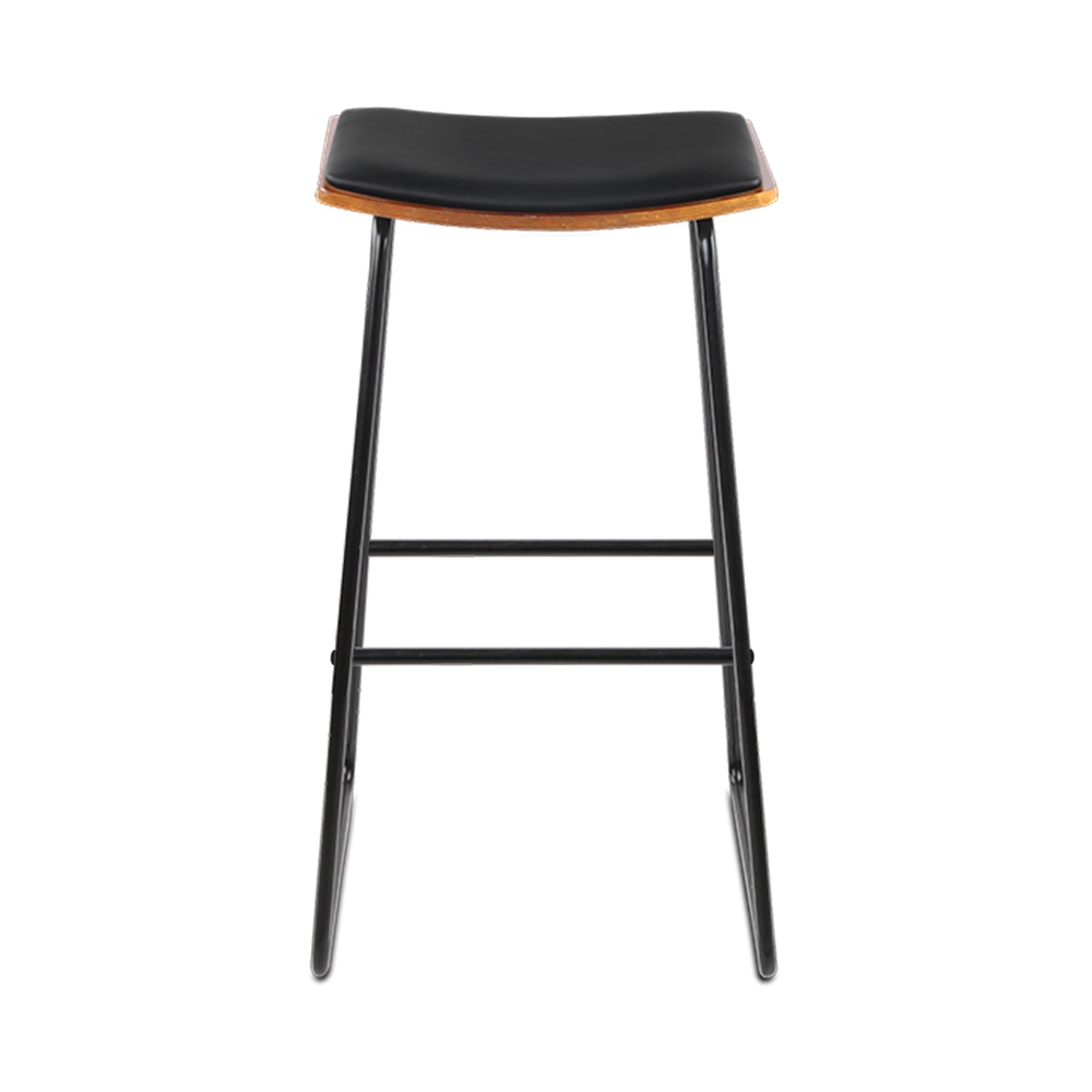 Artiss Bar Stools Kitchen Counter Stools Metal Chairs x2 โ image 3