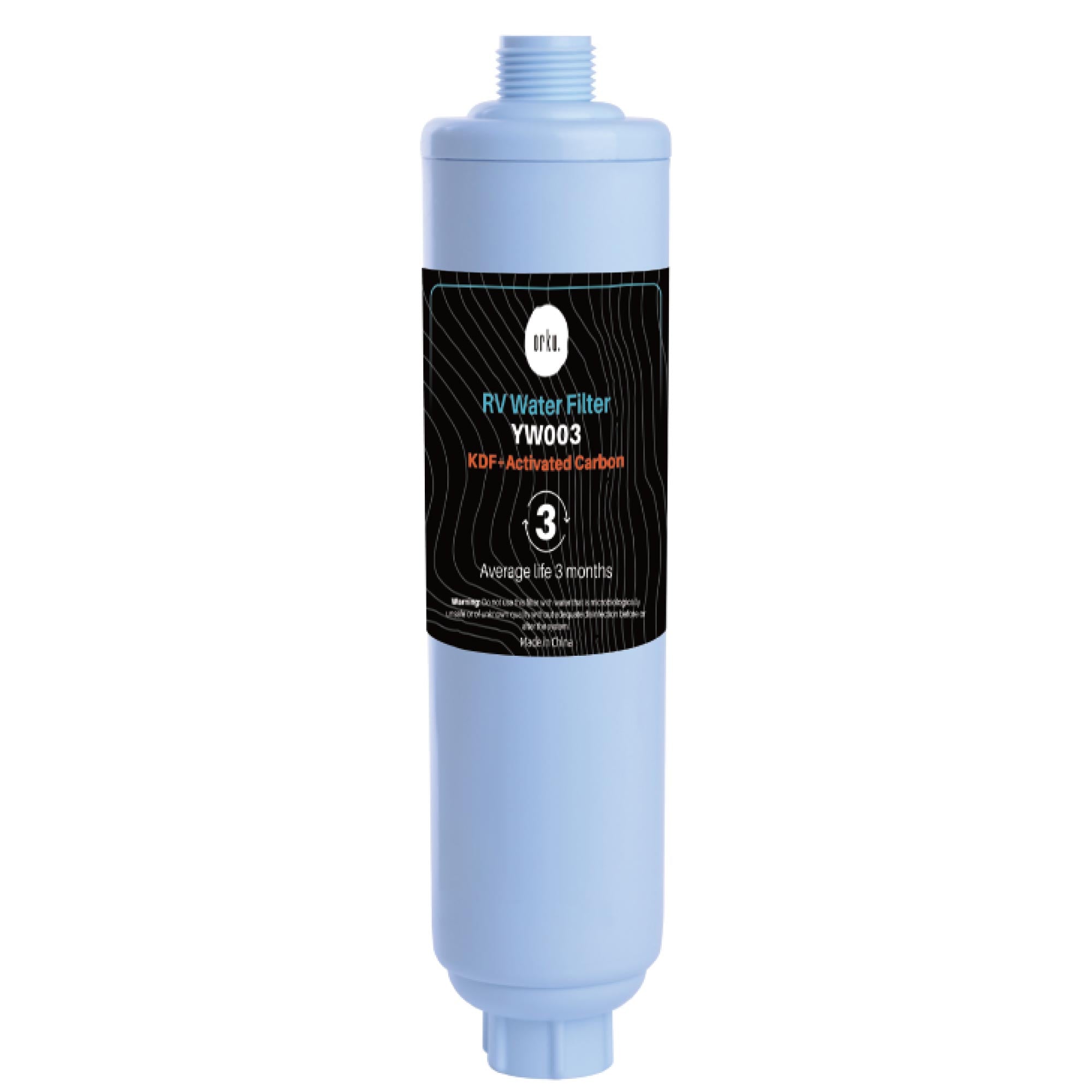 Inline Water Filter - RV Caravan Hose - Activated Carbon KDF Cartridge - YW003 โ image 3