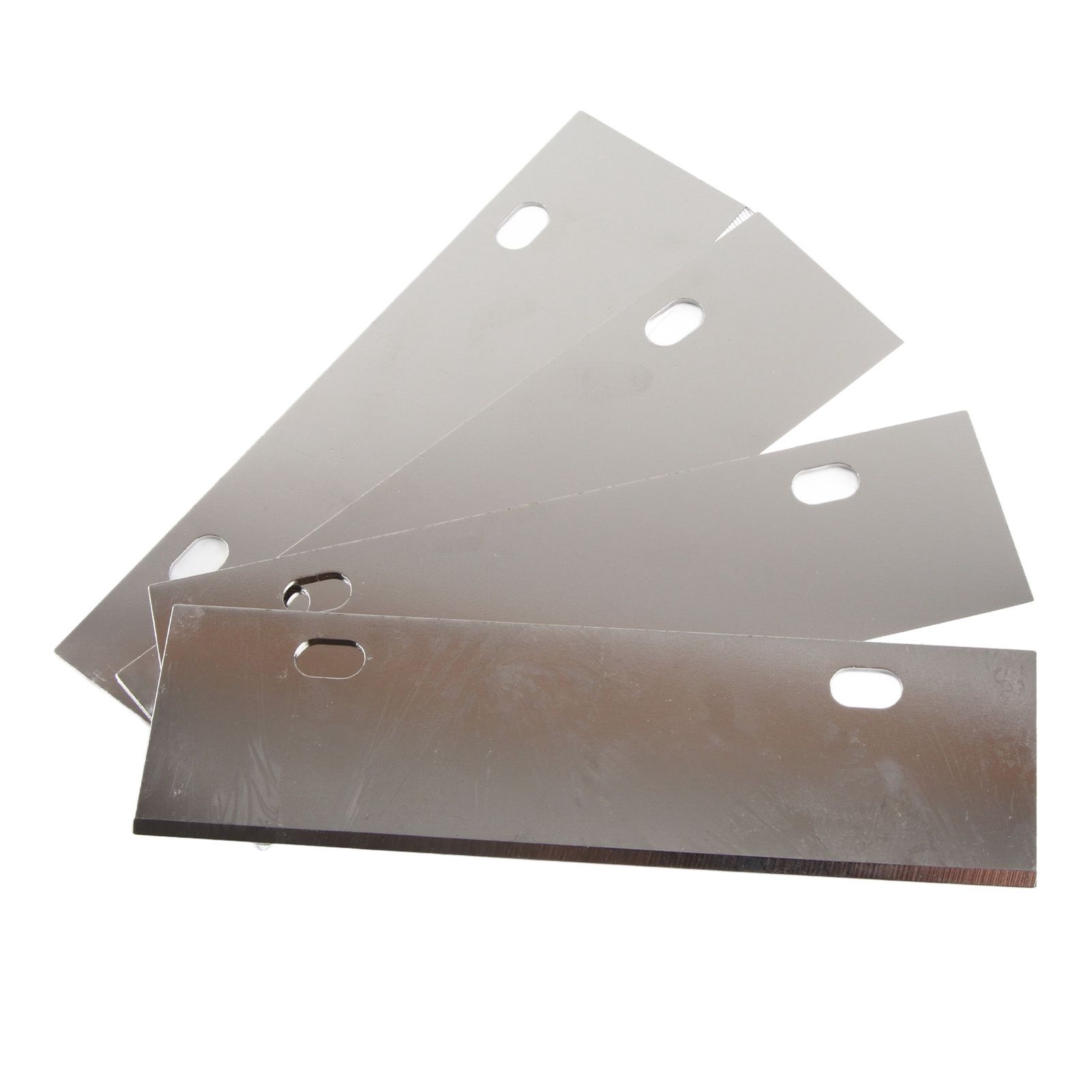 4PCS Grill Scraper Blades Stainless Steel Heavy Duty Griddle Scraper Replacement Blade Accessories for Outdoor BBQ Grill Cleaning Tools — image 4
