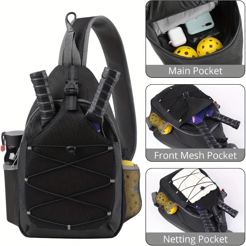 Features a dedicated paddle sleeve and a spacious main storage compartment for clothes, shoes, or gear.GREY — image 4