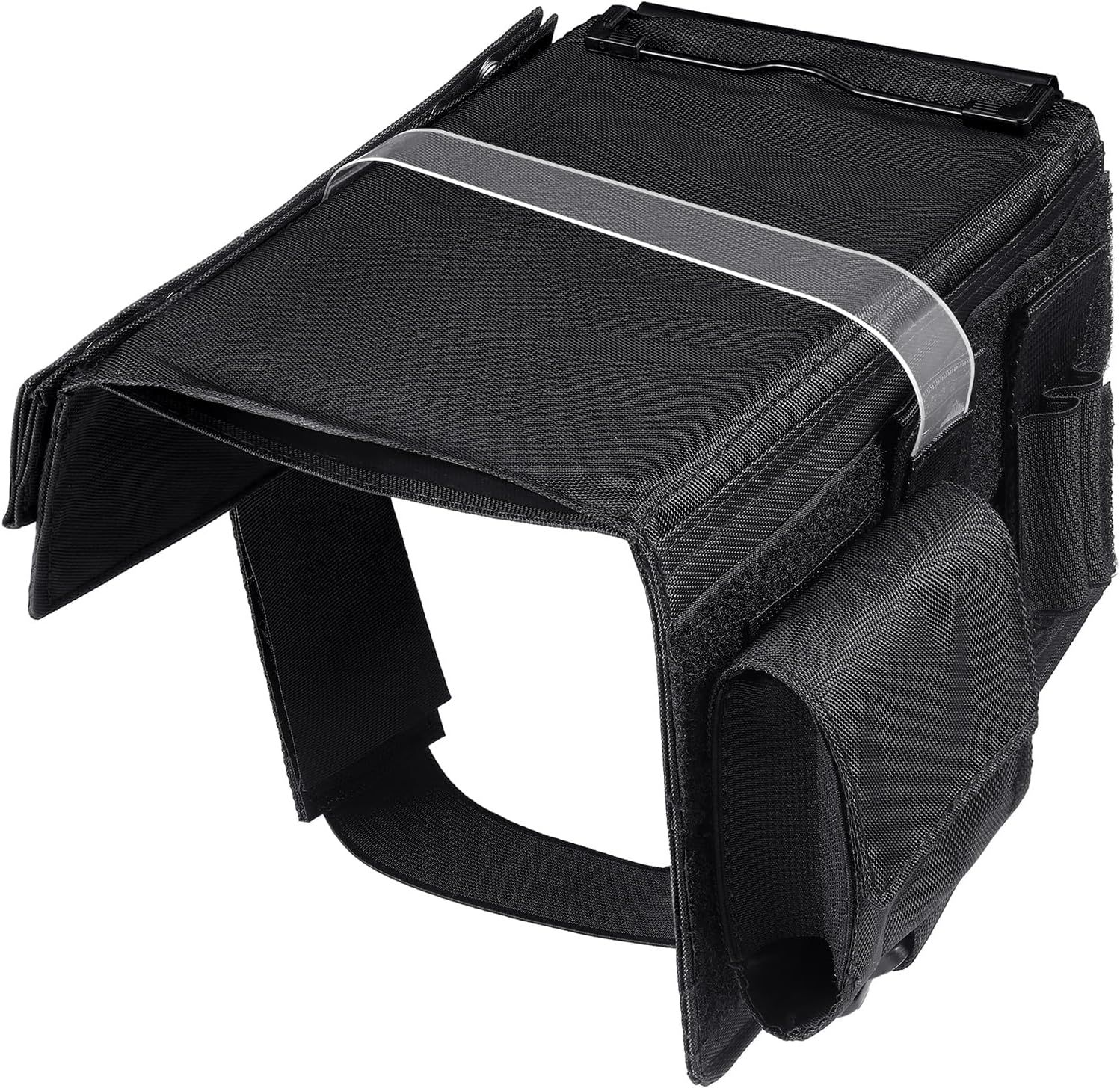 Reversible Kneeboard Pilot Black Classic Clipboard & Pen Holder Kneeboard Aviation for Professional Pilots, General Aviation