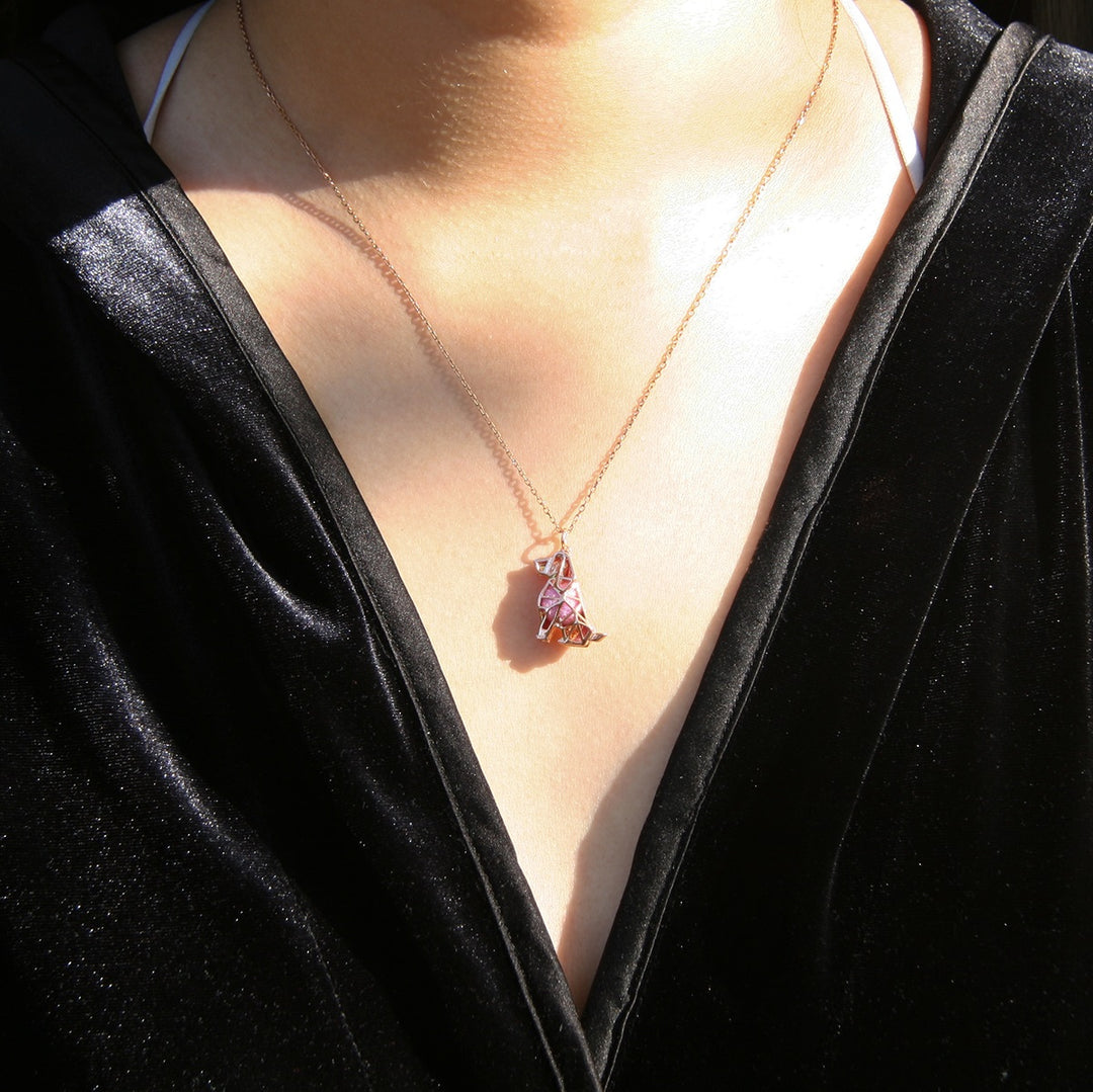 Gift Box - Dog Rose Gold Aroma Necklace + Purify Oil Blend โ image 4