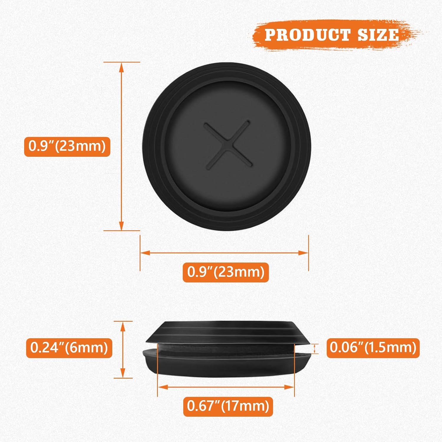 2 Pack Replacment Rubber Meat Probe Grommet Fit for Traeger Wood Pellet Grills, Probe Gaskets Compatible with 20, 22, 34, Ironwood, PRO, Timberline Series — image 3