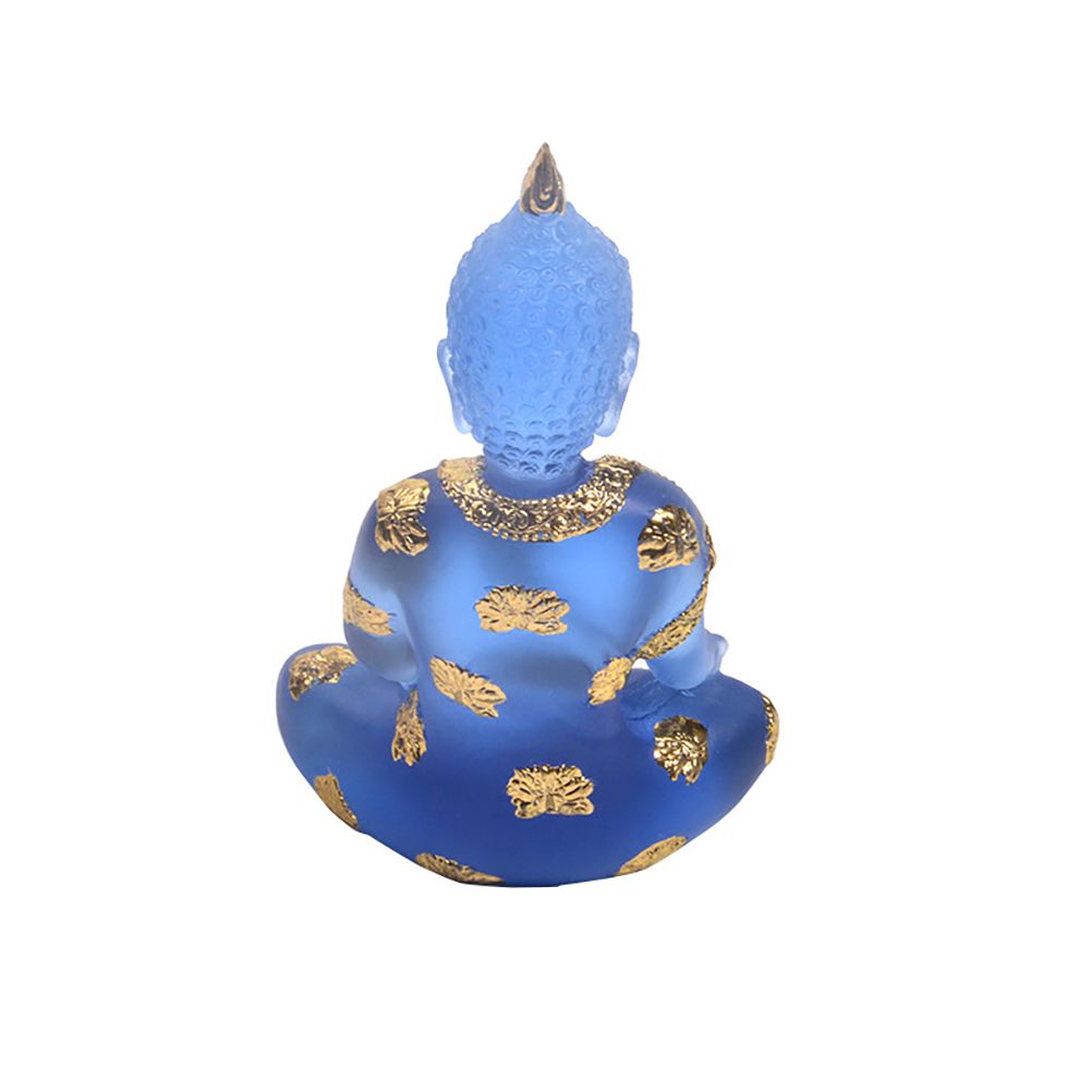 Transparent Sitting Buddha Statue Mini Buddha Ornaments Resin Buddha Decoration โ image 4