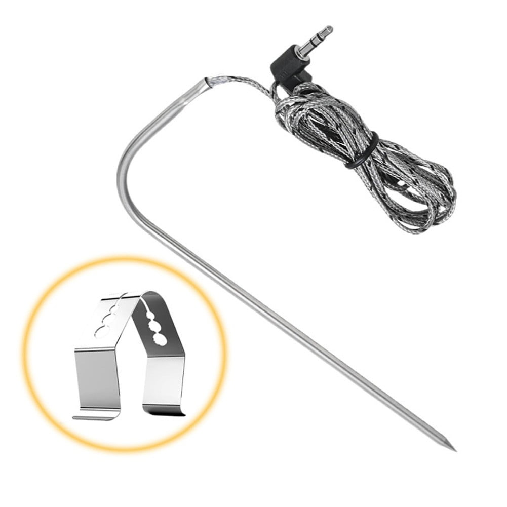 For Traeger Grills wood pellet oven meat probe PT1000 2-pack Smile Home — image 6