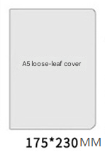 2PCS Green Vintage A5 PU Leather Journal with Leaf Charm - Ring Bound Refillable Notebook Set — image 4