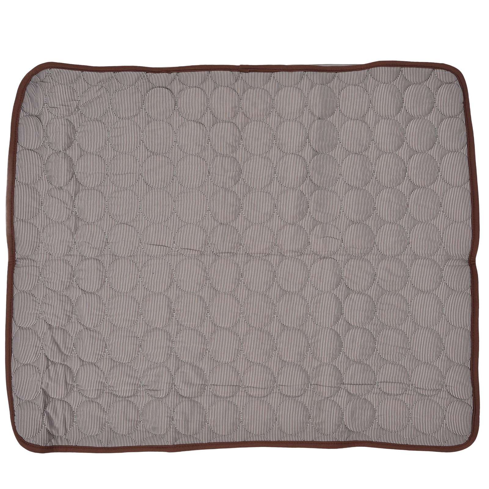 Pet Cooling Mat Breathable Soft Summer Dog Cat Sleeping Pad for Kennel Sofa Bed FloorBrown XL — image 4