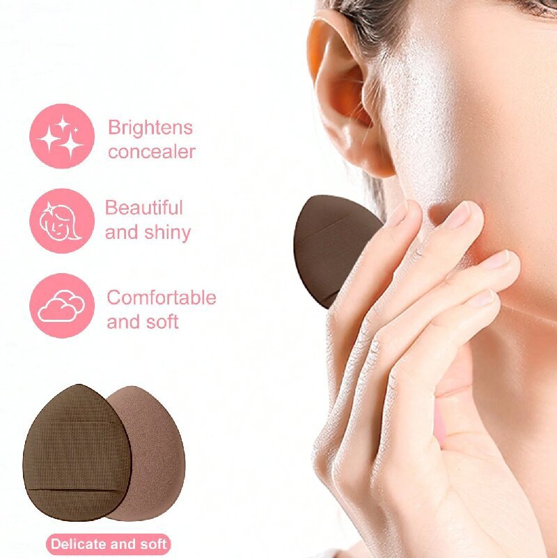 40-Piece Ultimate Beauty Tool Kit for Face Cleansing and Makeup(Brown) — image 4